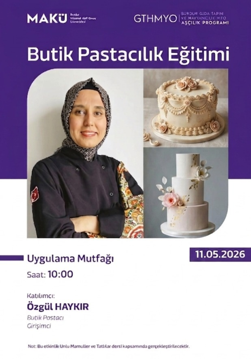 Butik Pastacılık Workshopu (Özgül HAYKIR)