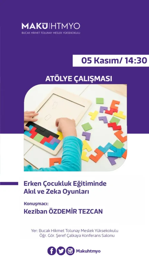 Erken Çocukluk Eğitiminde Akıl ve Zeka Oyunları