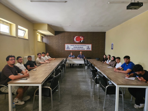 Teknik Bilimler MYO’da Öğrenci Kalite Kurulu Dönem Sonu Değerlendirme Toplantısı Yapıldı