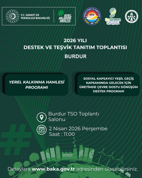 Burdur’da Yerel Kalkınma ve Yeşil Dönüşüm Dönemi Başlıyor!