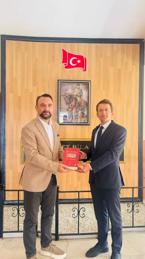 Yüksekokul Yönetiminden Ağlasun Kaymakamı Sayın Osman Nuri AKGÜL'e Hayırlı Olsun Ziyareti