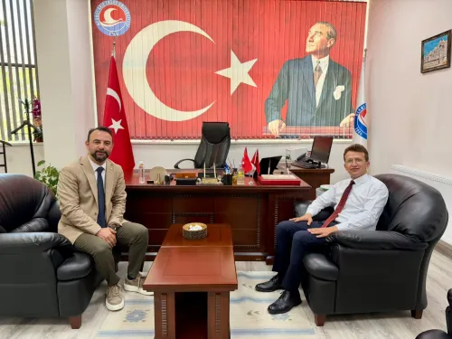 Ağlasun Kaymakamı Osman Nuri AKGÜL’den Yüksekokulumuza Ziyaret