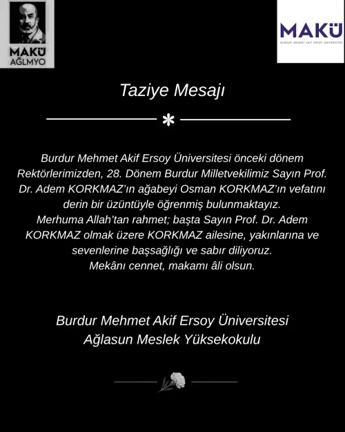 Taziye Mesajı