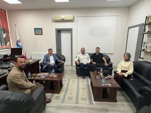 Rektörümüz Prof. Dr. Hüseyin DALGAR ve Beraberindeki Heyetten Yüksekokulumuza Ziyaret