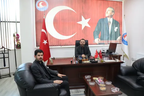 Ağlasun Müftülüğü Gençlik Merkezi Sorumlusu Vaiz Sefa ZİREK’ten Yüksekokulumuza Ziyaret
