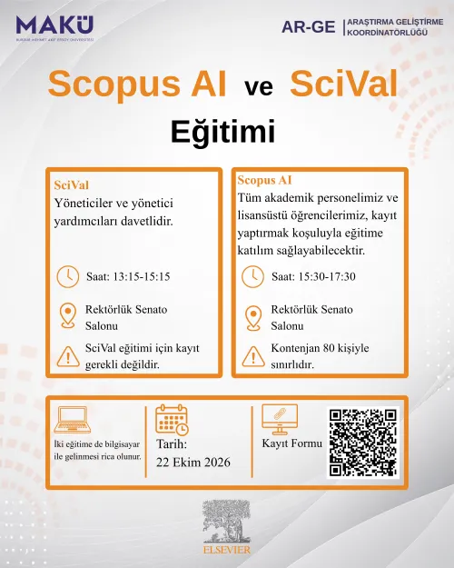 Scopus AI ve SciVal Eğitimi