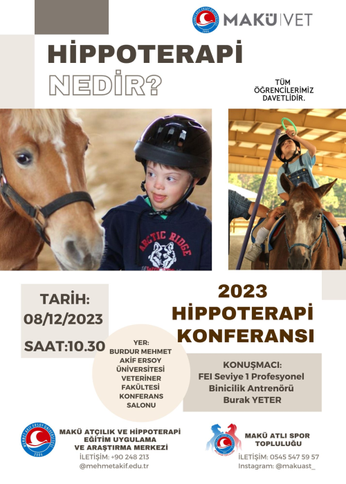 "Hippoterapi Nedir ?" Konferansı