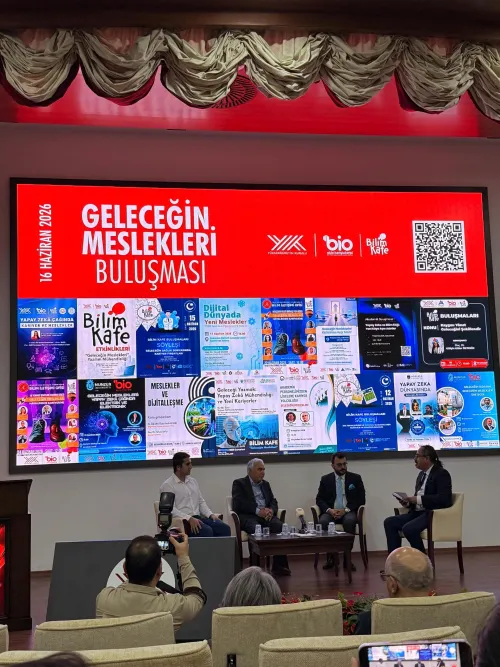 YÖK’ün "Bilim Kafe - Geleceğin Meslekleri Etkinliği" Bilgilendirme Toplantısına Katılım Sağladık.
