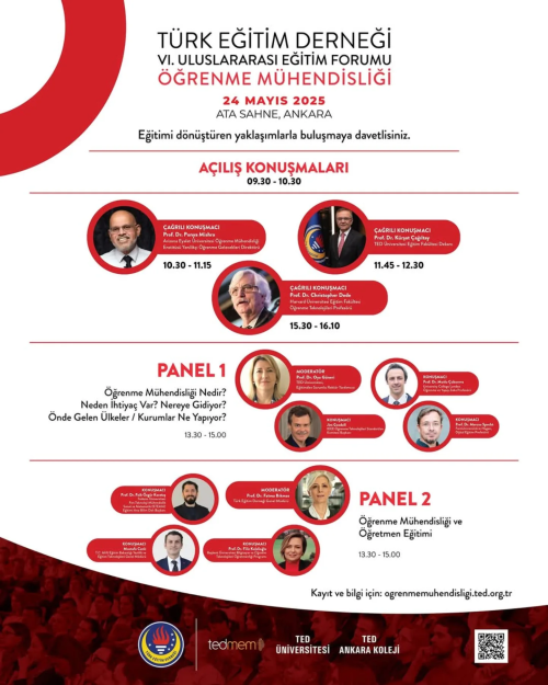 VI. Uluslararası Eğitim Forumu: Öğrenme Mühendisliği