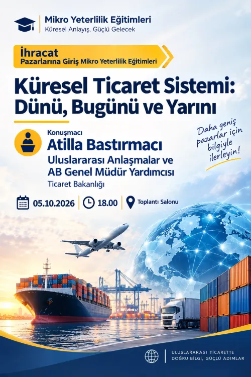 “Global Trade System: Yesterday, Today and Tomorrow”