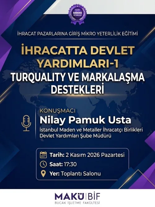 İhracatta Devlet Yardımları-1: Turquality ve Markalaşma Destekleri