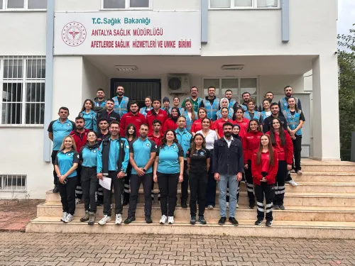 AYAY Bölümü Öğrencilerimiz UMKE Temel Eğitim Programı Etkinliklerine Katıldı