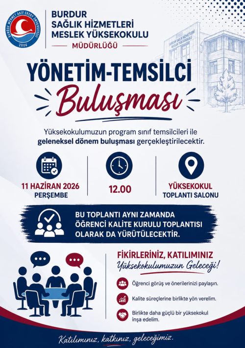 Yönetim-Temsilci Buluşması Gerçekleşti