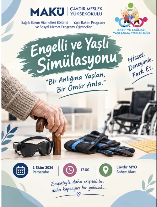 Engelli ve Yaşlı Simülasyonu