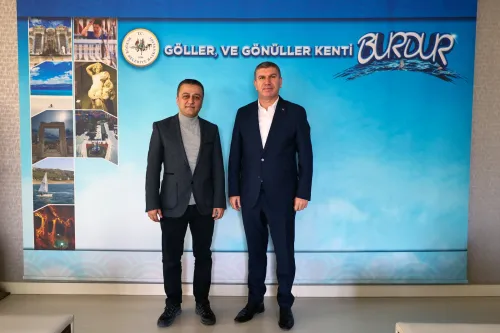 Meslek Yüksekokulumuzdan Burdur Belediye Başkanı Ali Orkun Ercengiz’e Ziyaret
