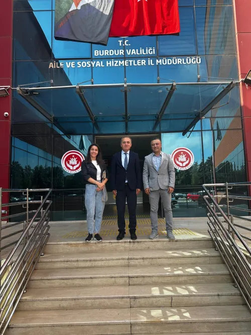 Meslek Yüksekokulumuzdan Burdur Aile ve Sosyal Hizmetler İl Müdürlüğüne Ziyaret