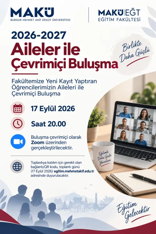 Ailelerle Çevrimiçi Buluşma
