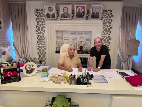 Doğal taş ve madencilik sektörünün öncü kuruluşlarından Antalya Mermer ile iş birliği protokolü imzalandı.