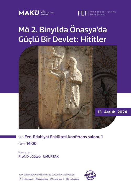 MÖ 2.Binyılda Önasya'da Güçlü Bir Devlet: Hititler