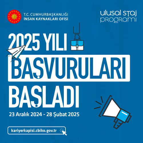 #UlusalStajProgramı 2025 yılı başvuruları