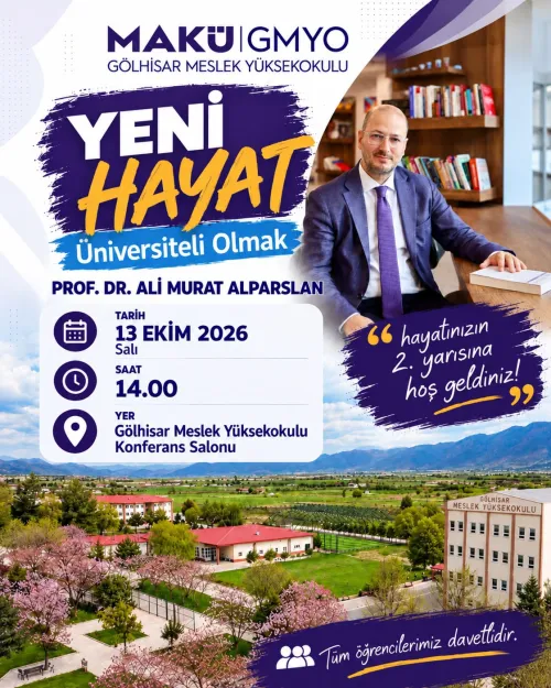 YENİ HAYAT: ÜNİVERSİTELİ OLMAK!