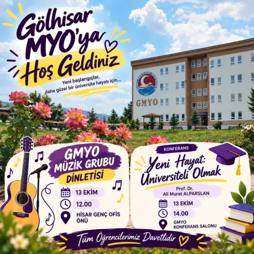 Gölhisar MYO’da “Hoş Geldiniz” Etkinlikleri