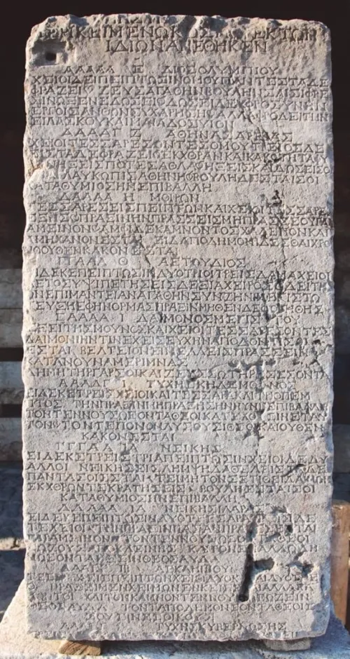 Gölhisar Kibyra Antik Kenti’nde 1.800 Yıllık Kehanet Anıtı Literatüre Kazandırıldı
