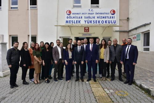 Visit from Our University Rector to Our Vocational School