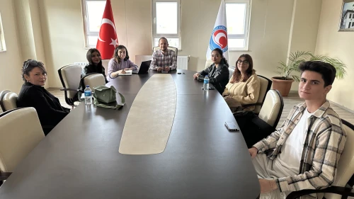 A meeting was held with our student representatives to evaluate Eğitim-Öğretim and midterm exams.