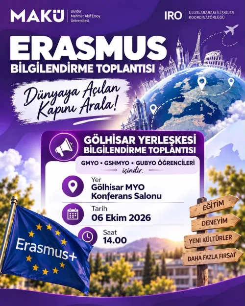ERASMUS Bilgilendirme Toplantısı