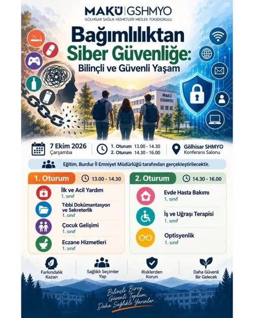 Bağımlılıktan Siber Güvenliğe: Bilinçli ve Güvenli Yaşam