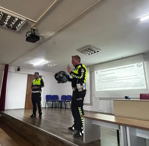 Okulumuzda Güvenli Motosiklet Sürücülüğü Eğitimi Gerçekleştirildi