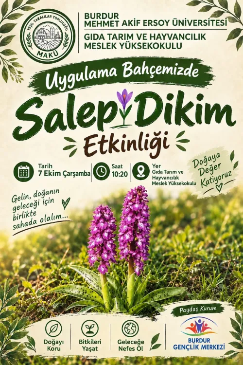 Salep Dikim Etkinliği