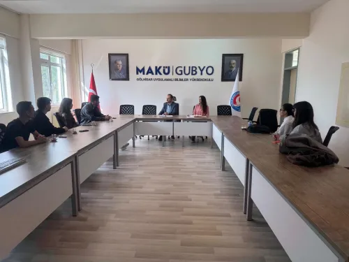 GUBYO’da Öğrenci Temsilcileri Toplantısı Gerçekleştirildi