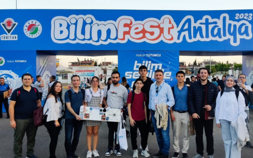 HAYTEK OUAM Ekibi Olarak Antalya Bilim Festivaline Katıldık