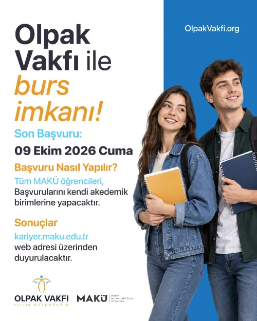 Olpak Vakfı Burs Duyurusu