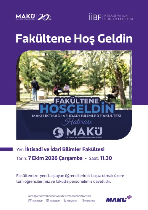 Fakültene Hoş Geldin