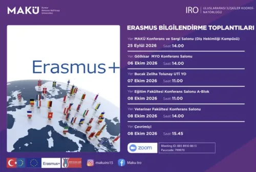 ERASMUS BİLGİLENDİRME TOPLANTILARI
