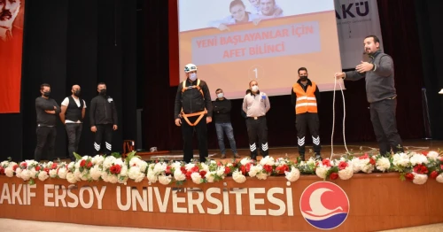 MAKÜ Personeline Kurtarma Eğitimi Verildi