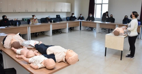 MAKÜ Personeline İlk Yardım ve OED Eğitimi Verildi