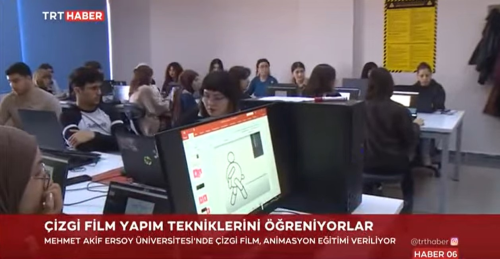 TRT HABER - Çizgi Film Yapım Tekniklerini Öğreniyorlar