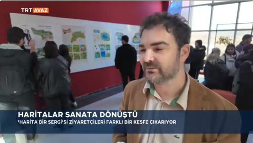 TRT AVAZ - Haritalar Sanata Dönüştü
