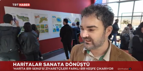 TRT HABER - Haritalar Sanata Dönüştü