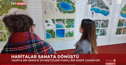 TRT HABER - Haritalar Sanata Dönüştü