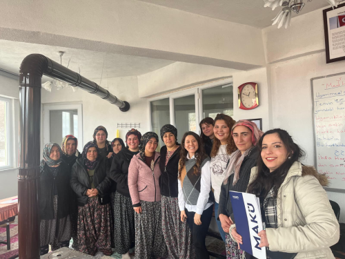 Çatağıl Köyü’nde Saha Araştırması