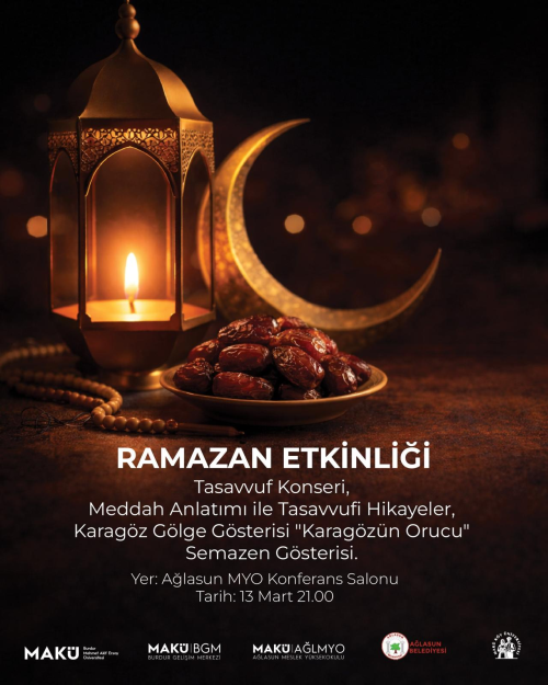 Ramazan Etkinlik Programı
