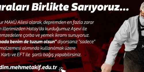 MAKÜ Antakya'da.