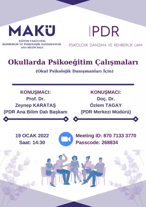 Okullarda Psikoeğitim Çalışmaları