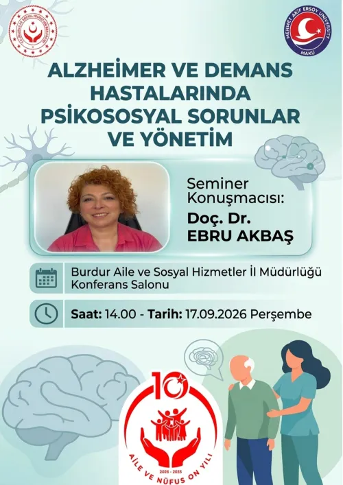 Alzheimer Ve Demans Hastalarında Psikososyal Sorunlar ve Yönetimi