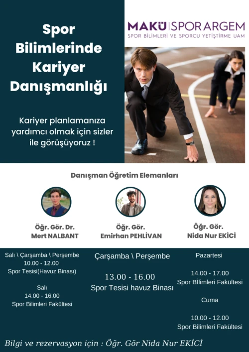 Kariyer planlamanıza yardımcı olmak için sizlerle görüşüyoruz !